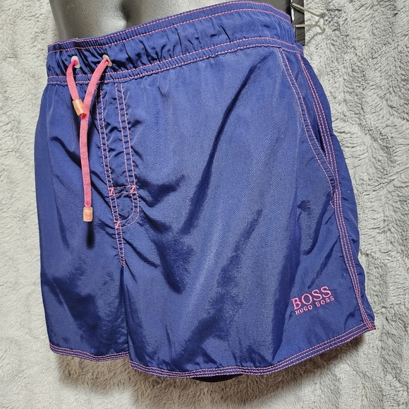 BOSS Hugo Boss Swim Shorts Small - Picture 4 of 8
